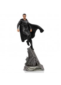 Статуетка Iron Studios Zack Snyder’s Justice League - Superman Black Suit Art Scale 1/10